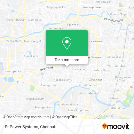 St Power Systems map