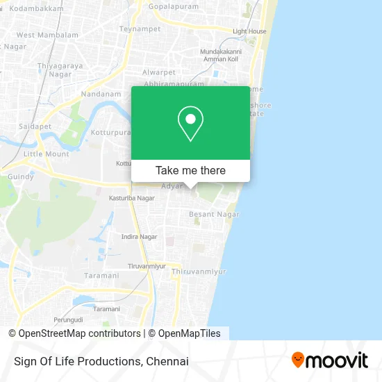 Sign Of Life Productions map