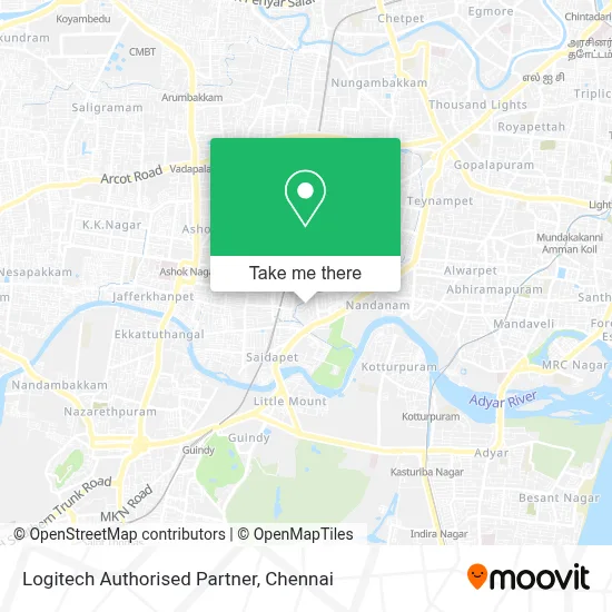 Logitech Authorised Partner map