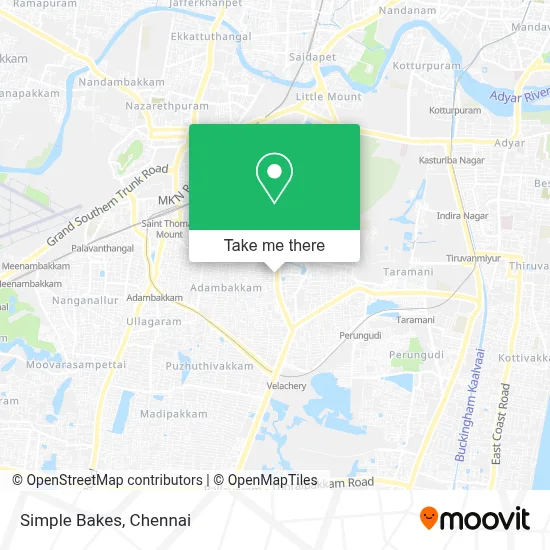 Simple Bakes map