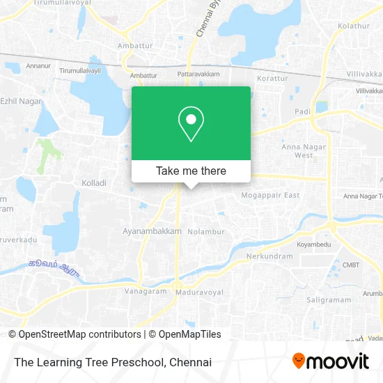 The Learning Tree Preschool map