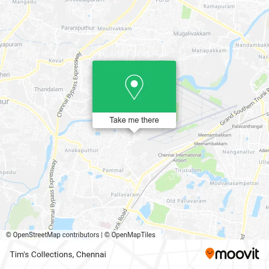 Tim's Collections map