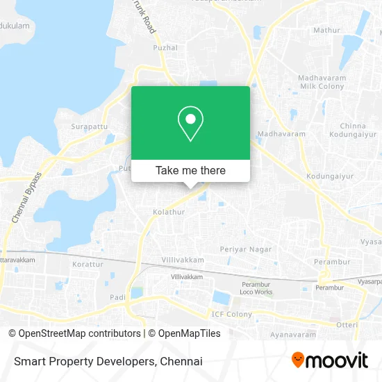 Smart Property Developers map