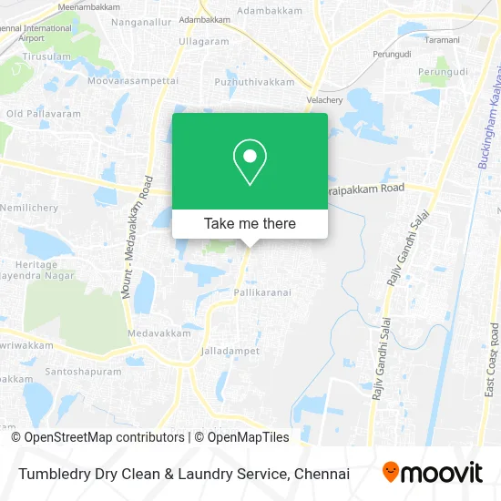 Tumbledry Dry Clean & Laundry Service map