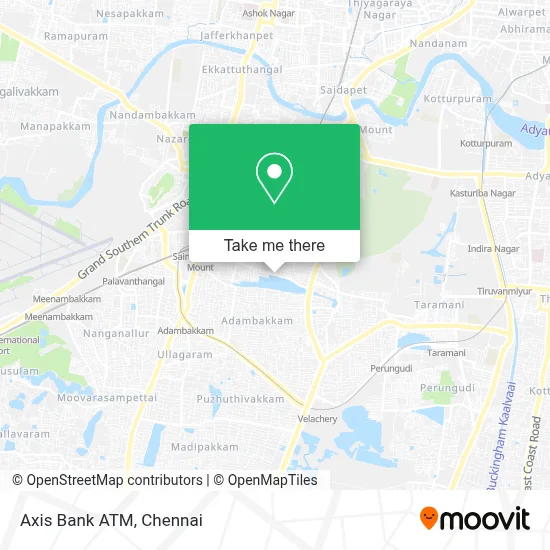 Axis Bank Atm map