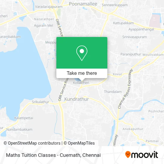 Maths Tuition Classes - Cuemath map