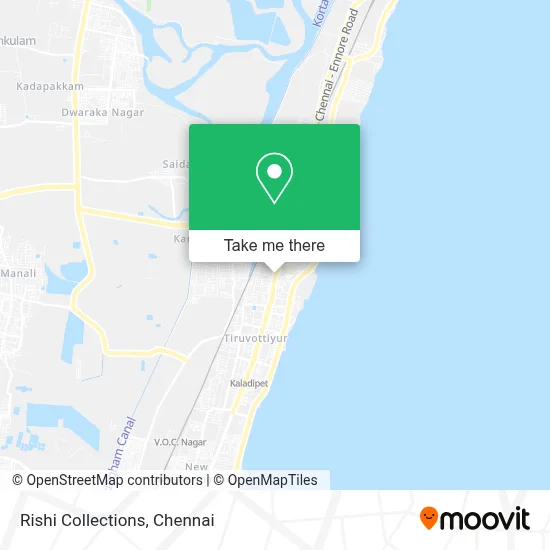 Rishi Collections map