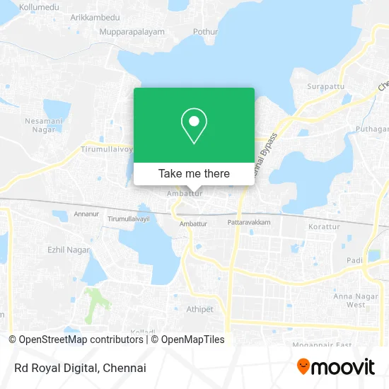 Rd Royal Digital map