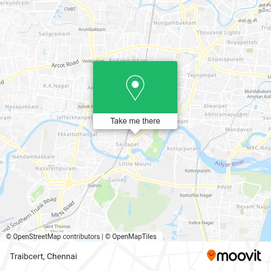 Traibcert map
