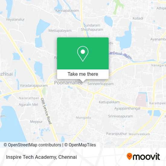 Inspire Tech Academy map