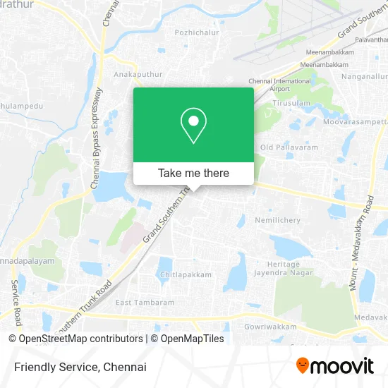 Friendly Service map