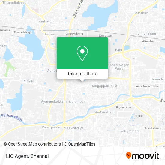 LIC Agent map