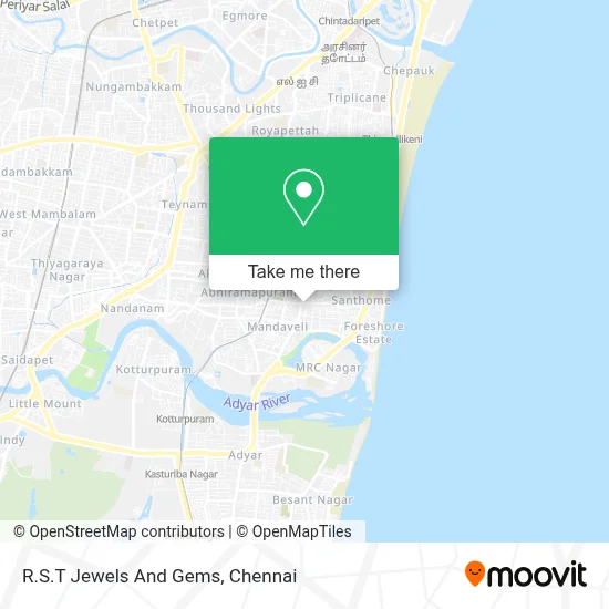 R.S.T Jewels And Gems map