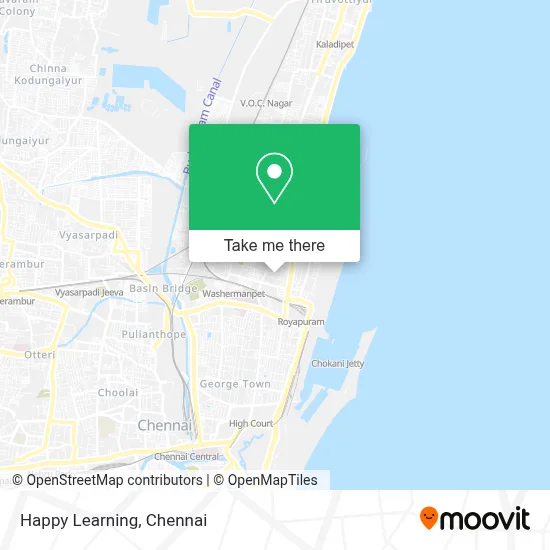 Happy Learning map