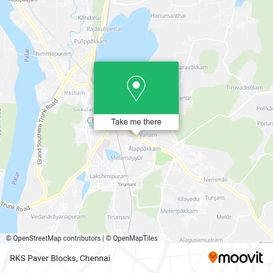 RKS Paver Blocks map