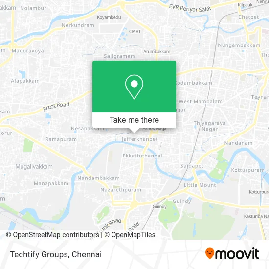 Techtify Groups map