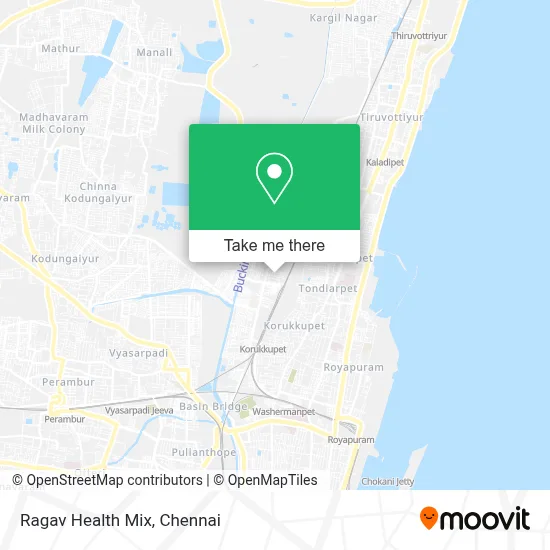 Ragav Health Mix map