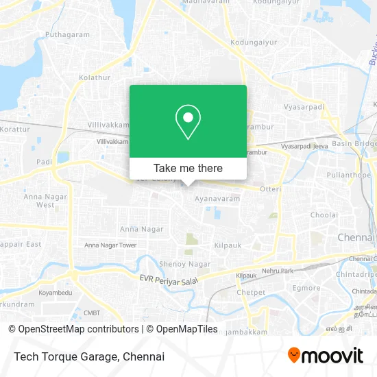 Tech Torque Garage map