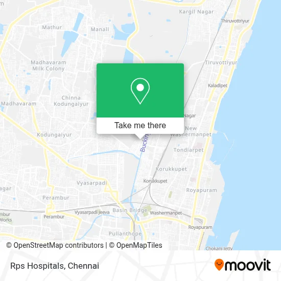 Rps Hospitals map