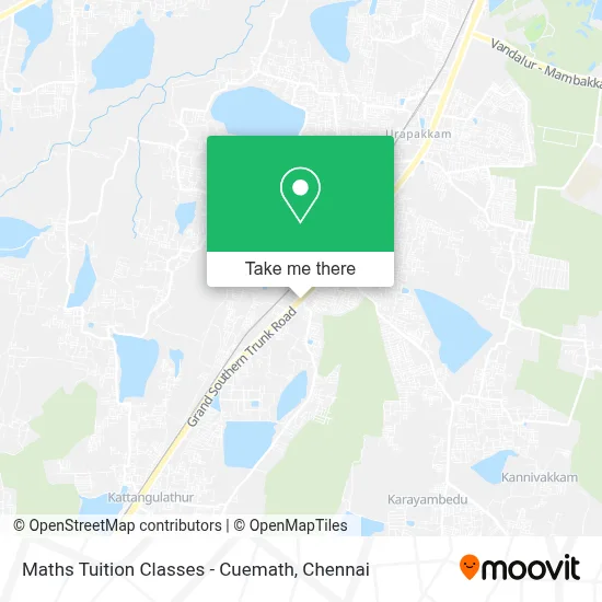 Maths Tuition Classes - Cuemath map