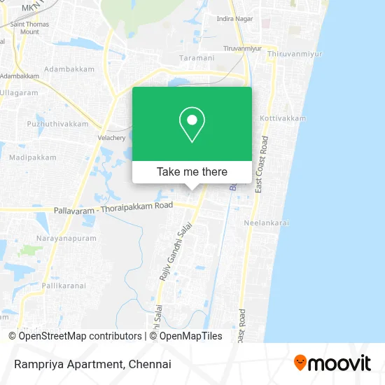 Rampriya Apartment map