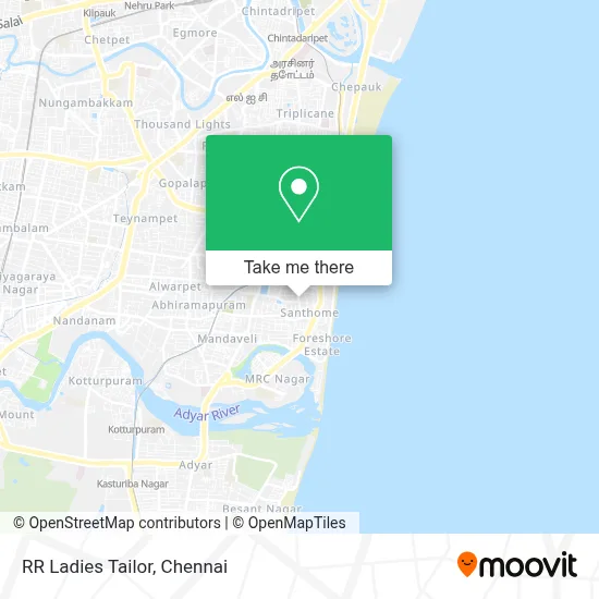 Rr Ladies Tailor map