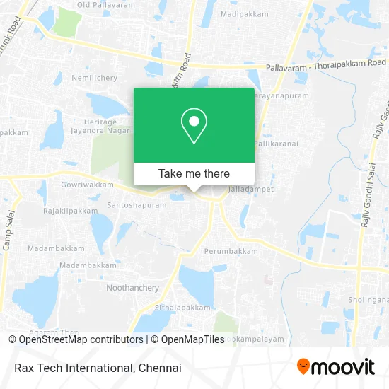 Rax Tech International map