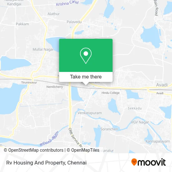 Rv Housing And Property map
