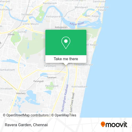 Ravera Garden map