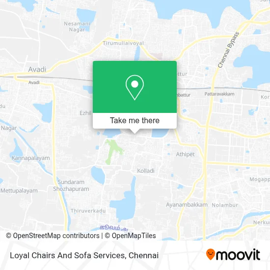 Loyal Chairs And Sofa Services map