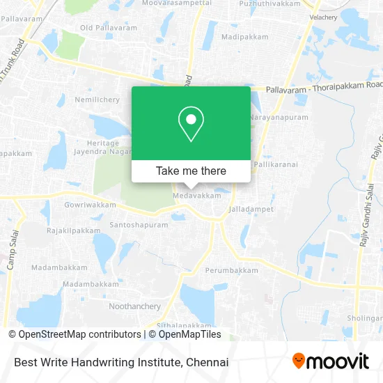 Best Write Handwriting Institute map
