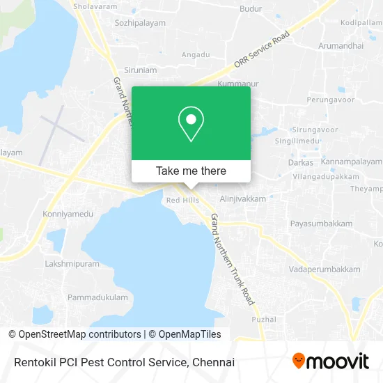 Rentokil Pci Pest Control Service map