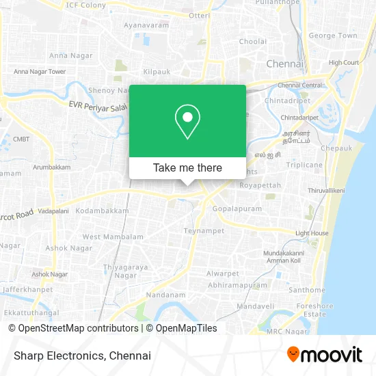 Sharp Electronics map