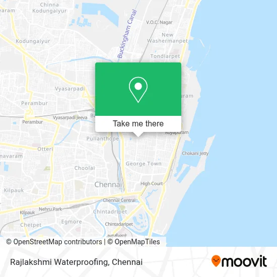 Rajlakshmi Waterproofing map