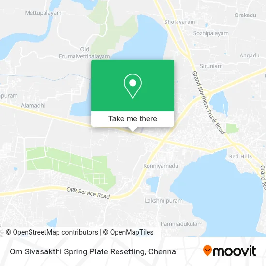 Om Sivasakthi Spring Plate Resetting map