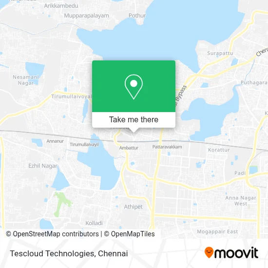 Tescloud Technologies map