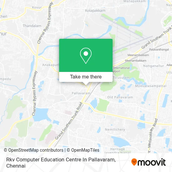 Rkv Computer Education Centre In Pallavaram map