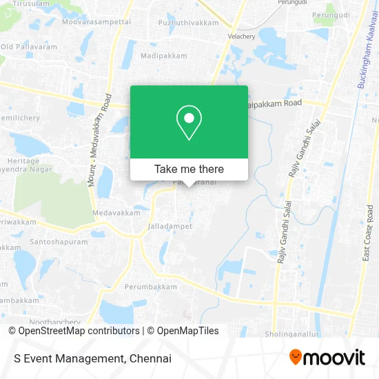 S Event Management map