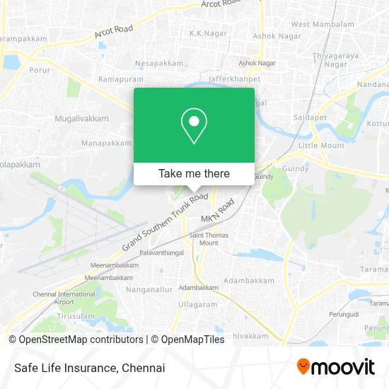 Safe Life Insurance map
