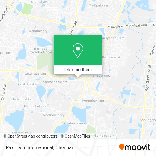 Rax Tech International map