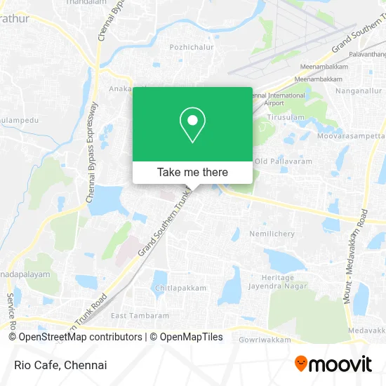 Rio Cafe map