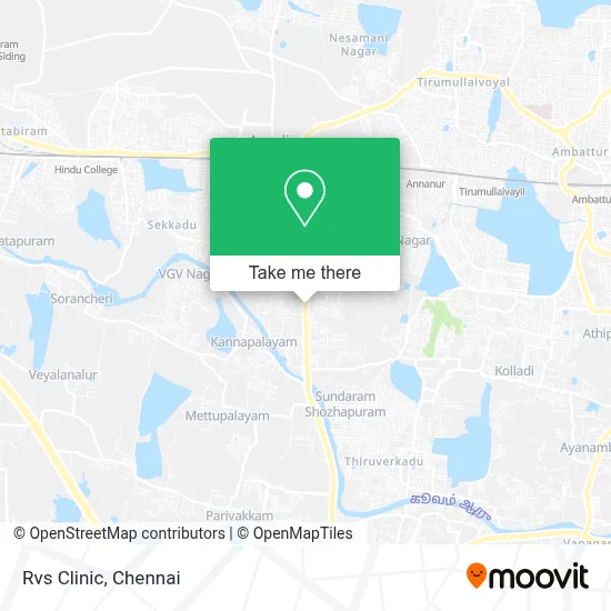 Rvs Clinic map