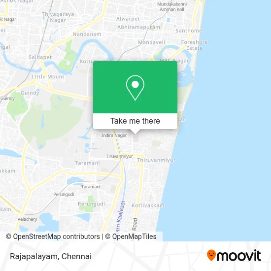 Rajapalayam map