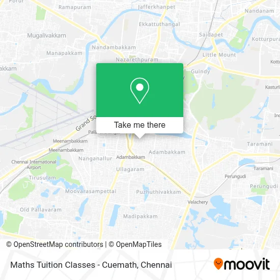 Maths Tuition Classes - Cuemath map