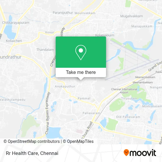 Rr Health Care map