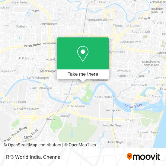 Rf3 World India map