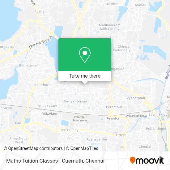 Maths Tuition Classes - Cuemath map