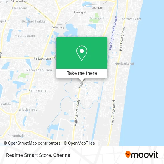 Realme Smart Store map