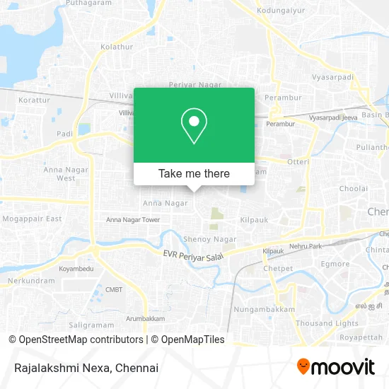 Rajalakshmi Nexa map