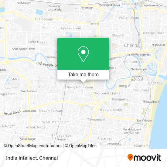 India Intellect map